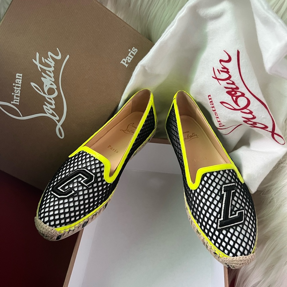 Woman Christian Louboutin loafer Brand New